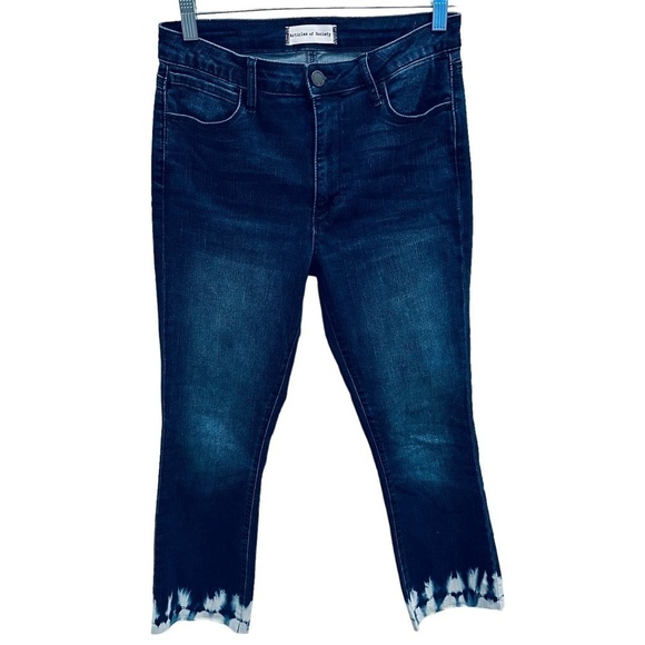 ARTICLES OF SOCIETY London Crop Kick Flare Jeans Denim Wash La Habra size 27 - Picture 11 of 16